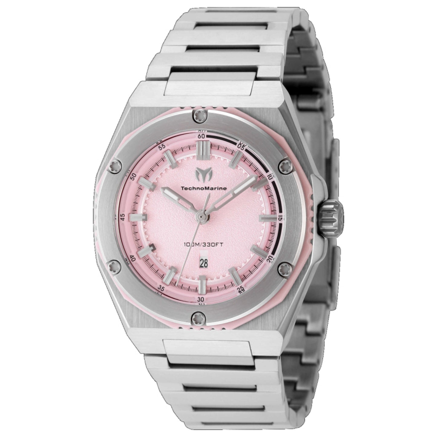Front view of TechnoMarine Coral Legacy Women's Quartz Watch TM-416042