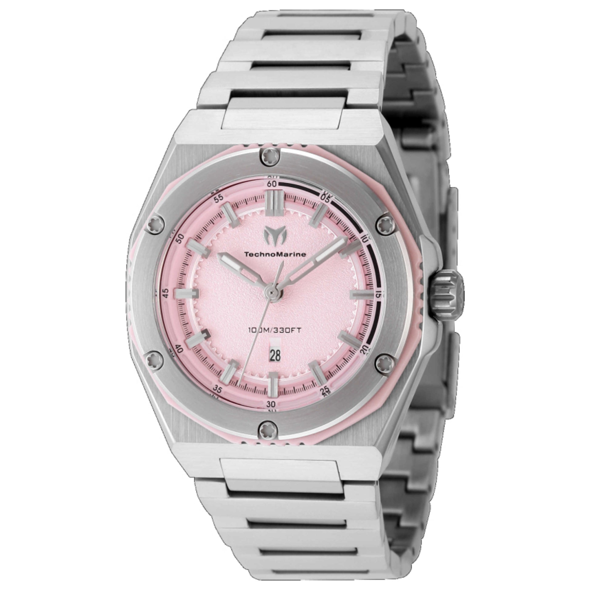 Front view of TechnoMarine Coral Legacy Women's Quartz Watch TM-416042