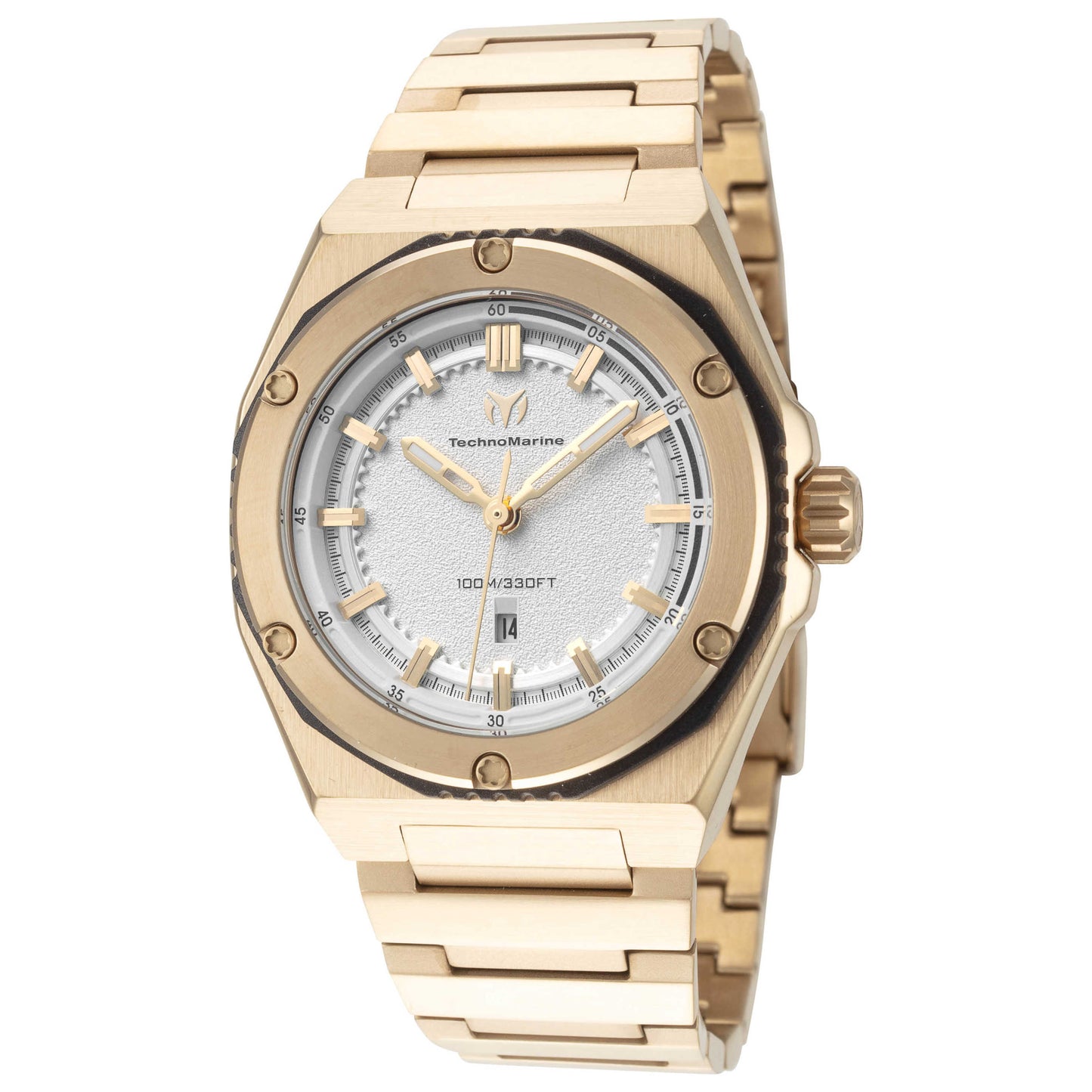 Front view of TechnoMarine Coral Legacy Women's Quartz Watch TM-416046