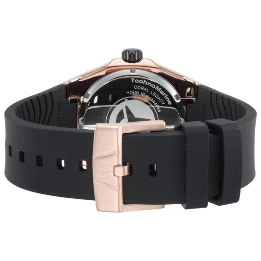 Back view of TechnoMarine Coral Legacy Women's Quartz Watch TM-416048