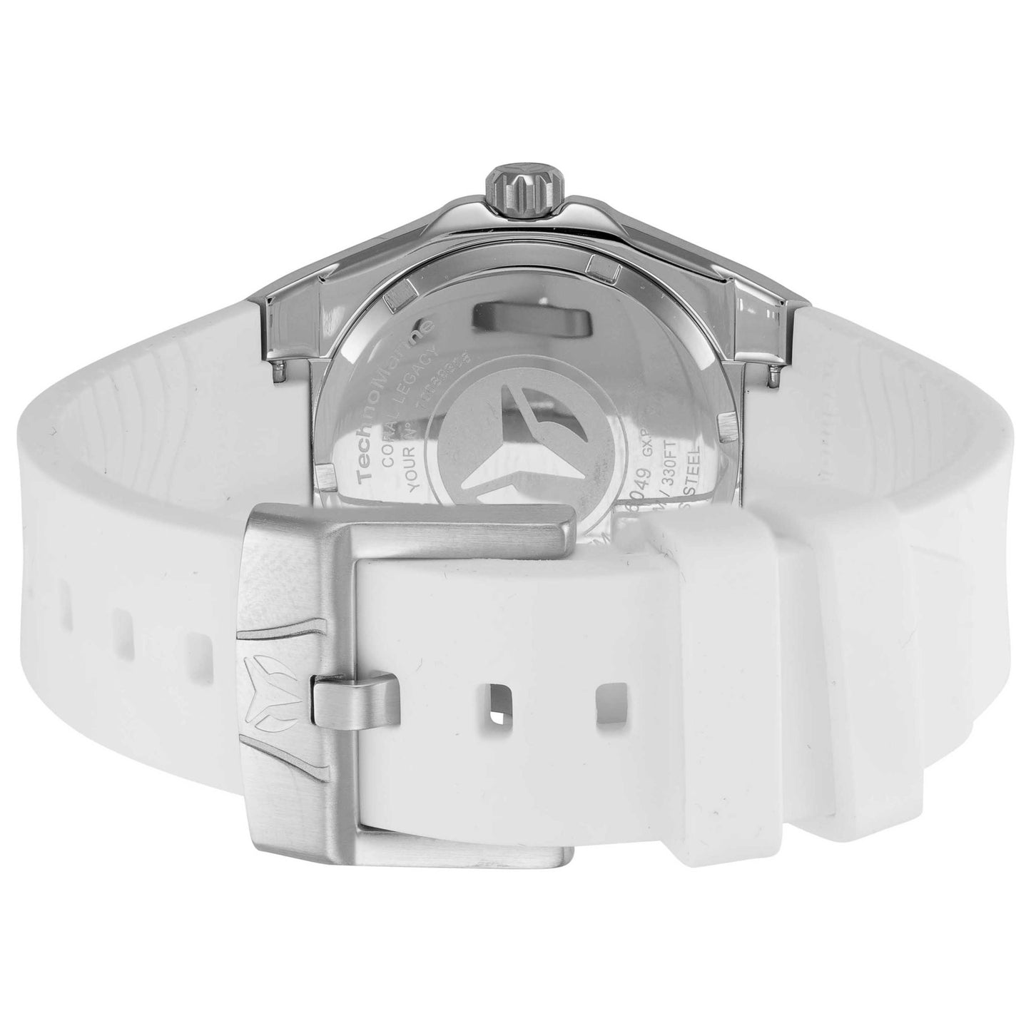 Back view of TechnoMarine Coral Legacy Women's Quartz Watch TM-416049