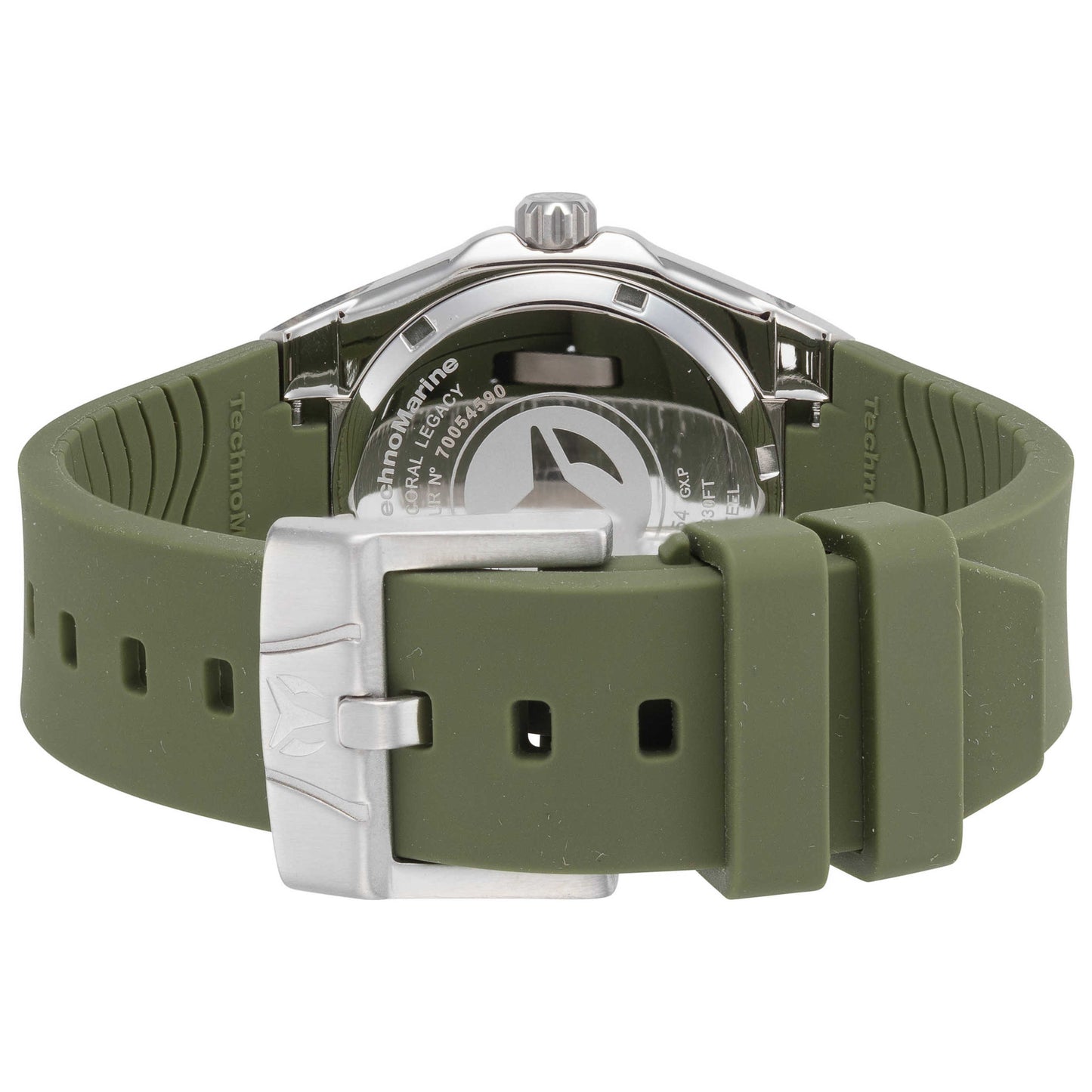 Back view of TechnoMarine Coral Legacy Women's Quartz Watch TM-416054
