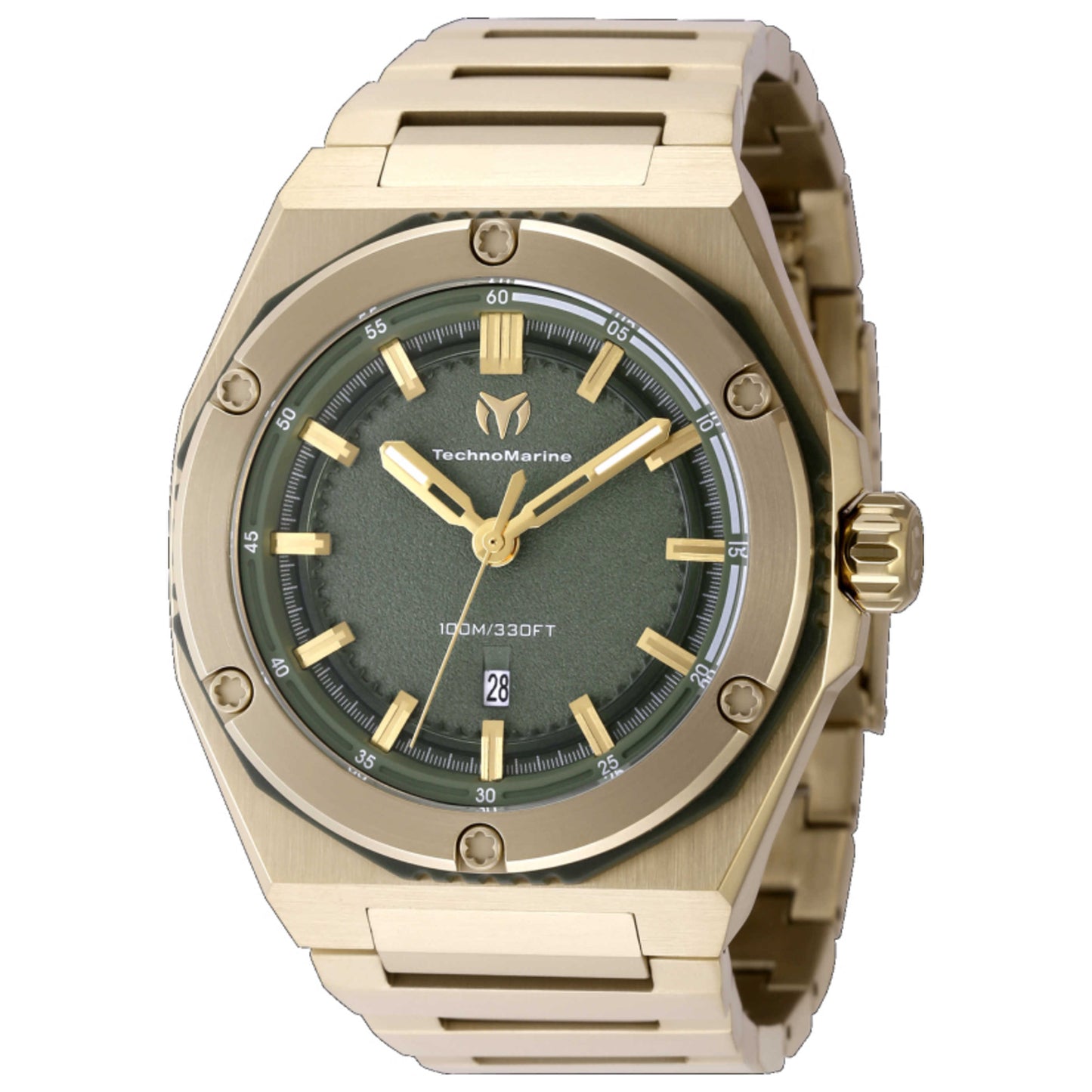 Front view of TechnoMarine Coral Legacy Men's Quartz Watch TM-416062