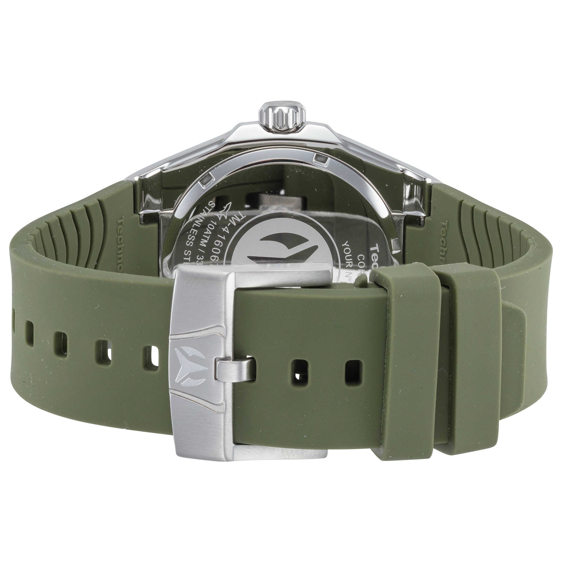 Back view of TechnoMarine Coral Legacy Men's Quartz Watch TM-416067