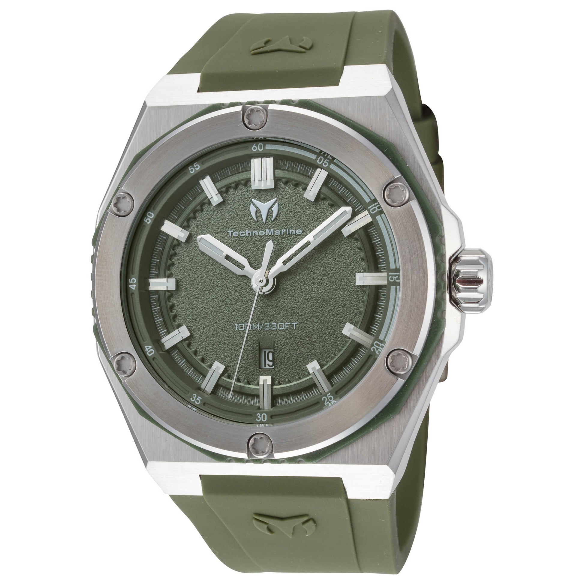 Front view of TechnoMarine Coral Legacy Men's Quartz Watch TM-416067