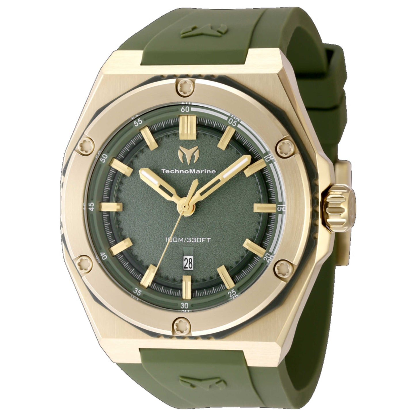 Front view of TechnoMarine Coral Legacy Men's Quartz Watch TM-416070