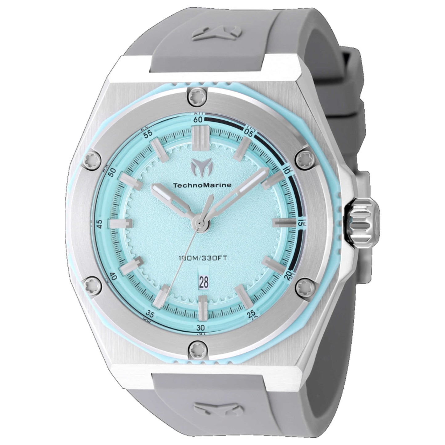 Front view of TechnoMarine Coral Legacy Men's Quartz Watch TM-416073