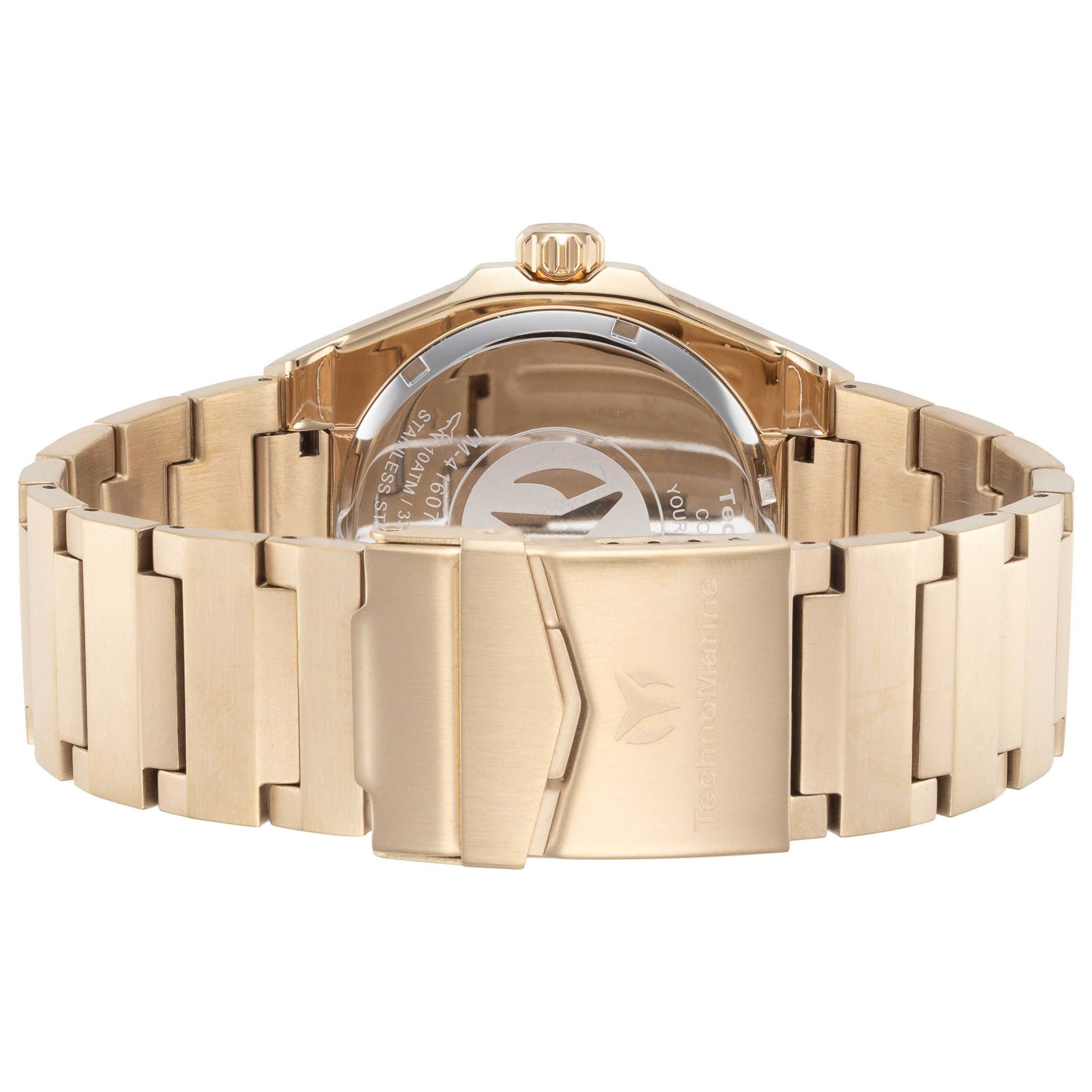 Back view of TechnoMarine Coral Legacy Men's Quartz Watch TM-416076