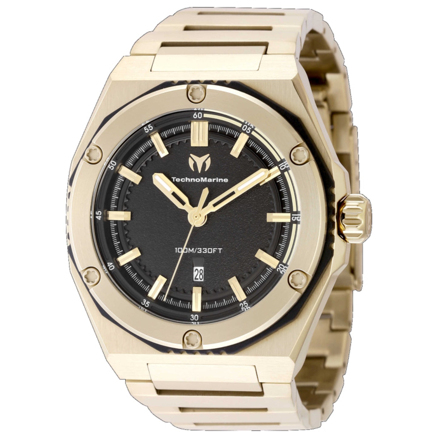 Front view of TechnoMarine Coral Legacy Men's Quartz Watch TM-416078