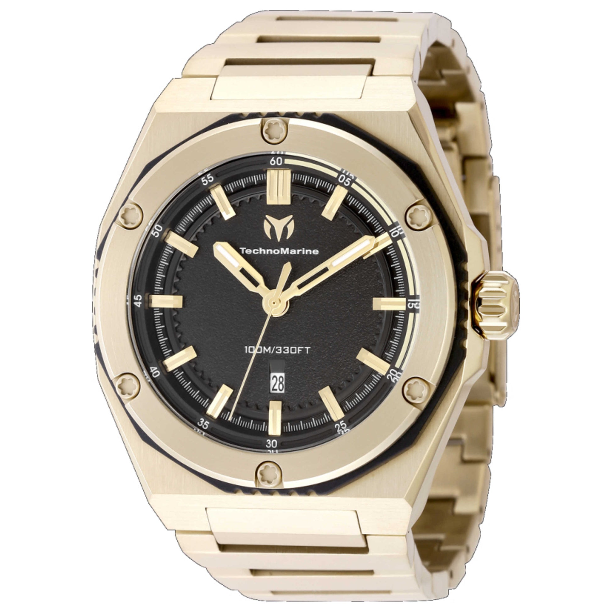 Front view of TechnoMarine Coral Legacy Men's Quartz Watch TM-416078