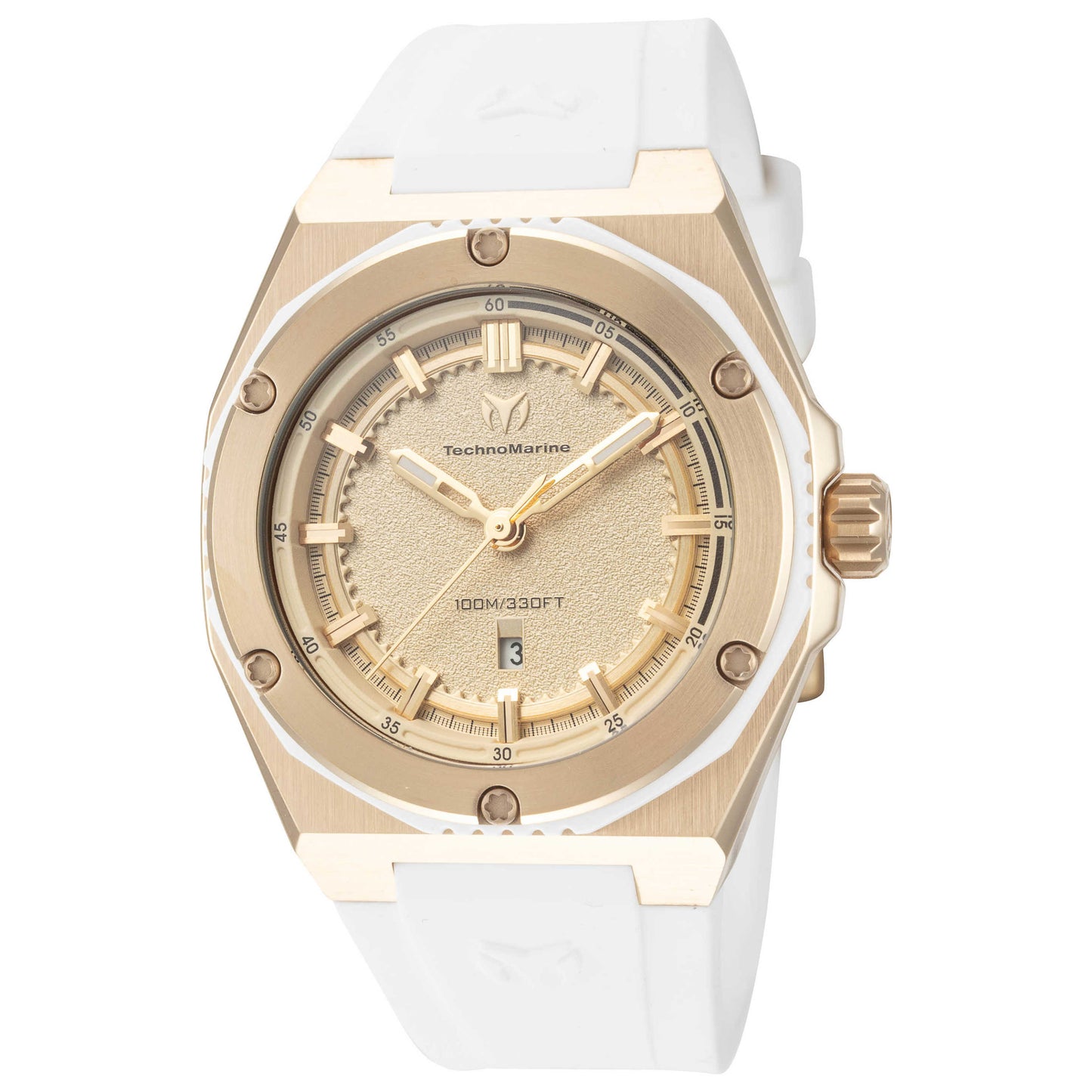Front view of TechnoMarine Coral Legacy Women's Quartz Watch TM-416080