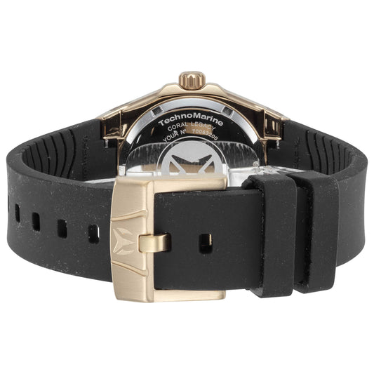 Back view of TechnoMarine Coral Legacy Women's Quartz Watch TM-416084