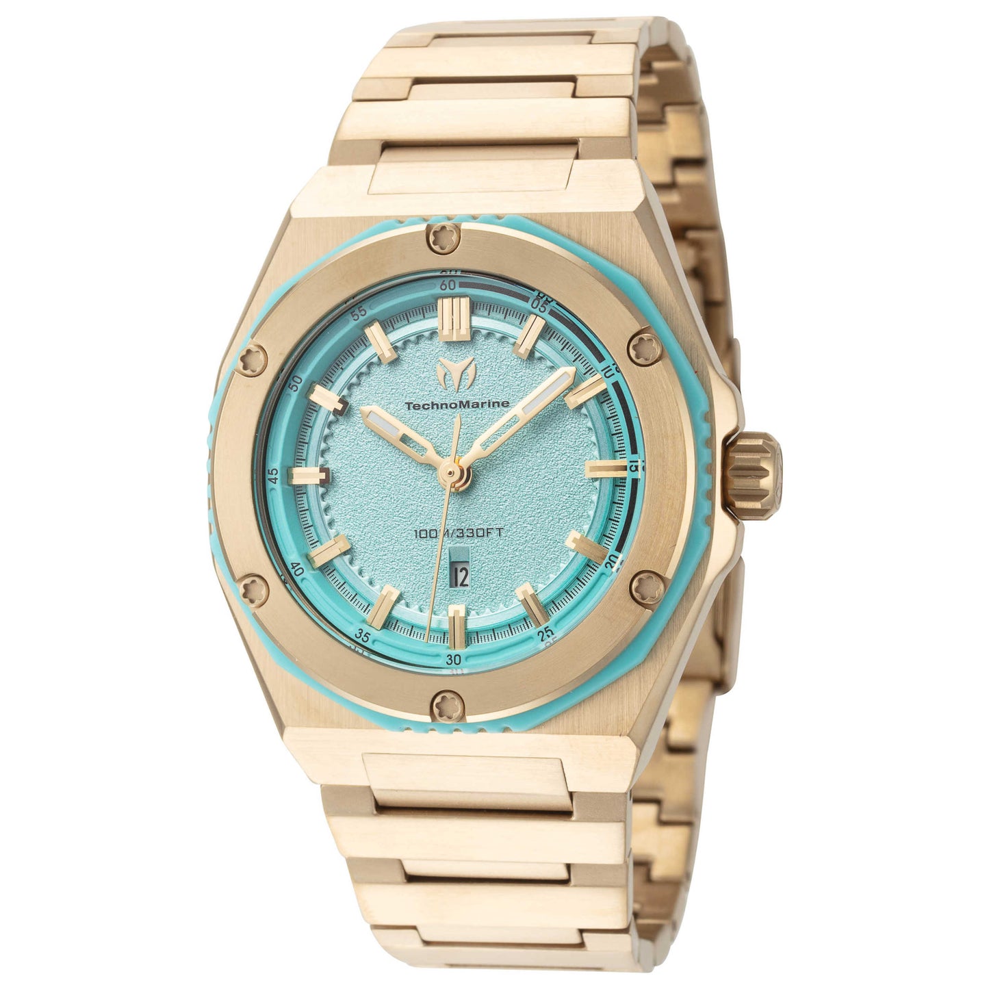 Front view of TechnoMarine Coral Legacy Women's Quartz Watch TM-416087