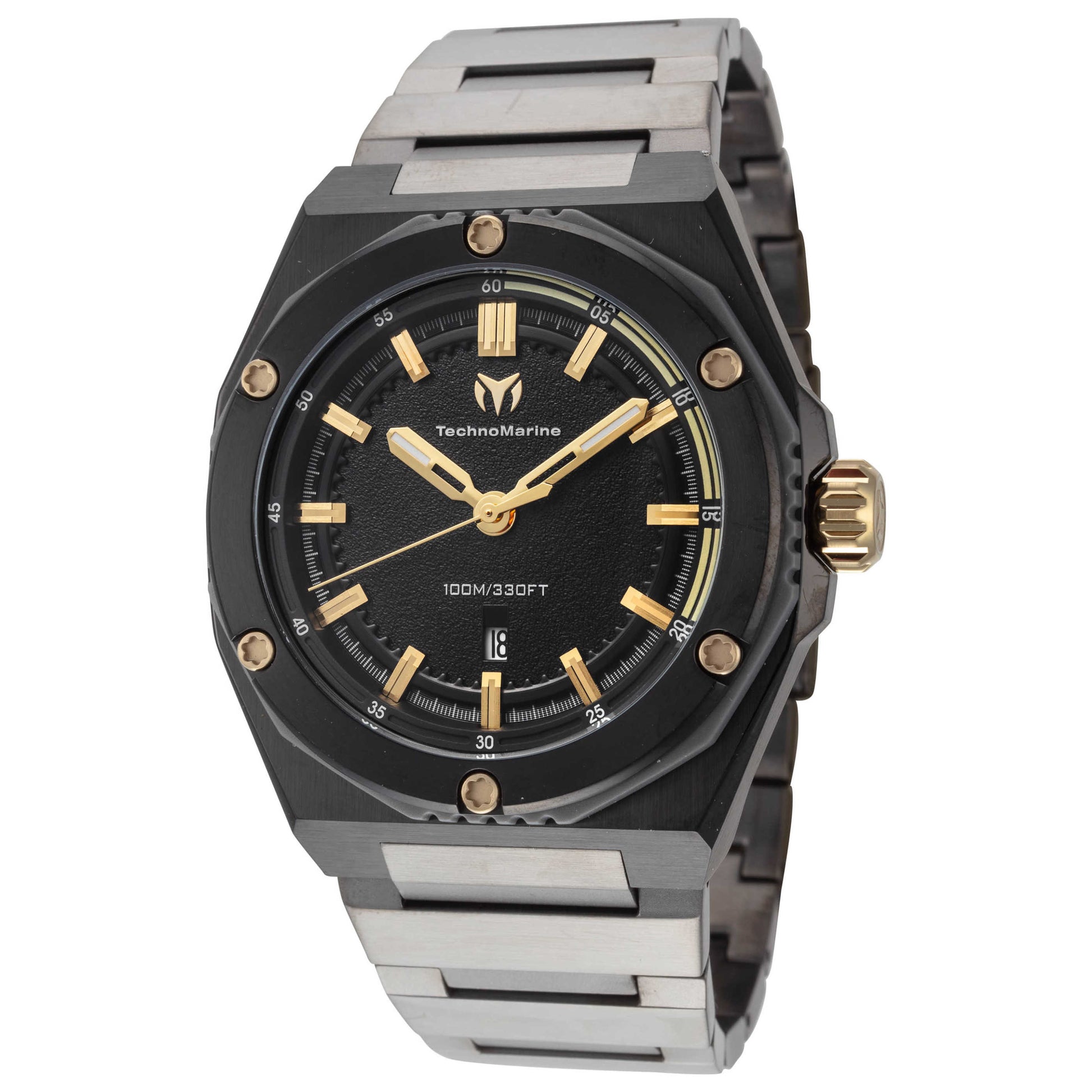 Front view of TechnoMarine Coral Legacy Men's Quartz Watch TM-416088