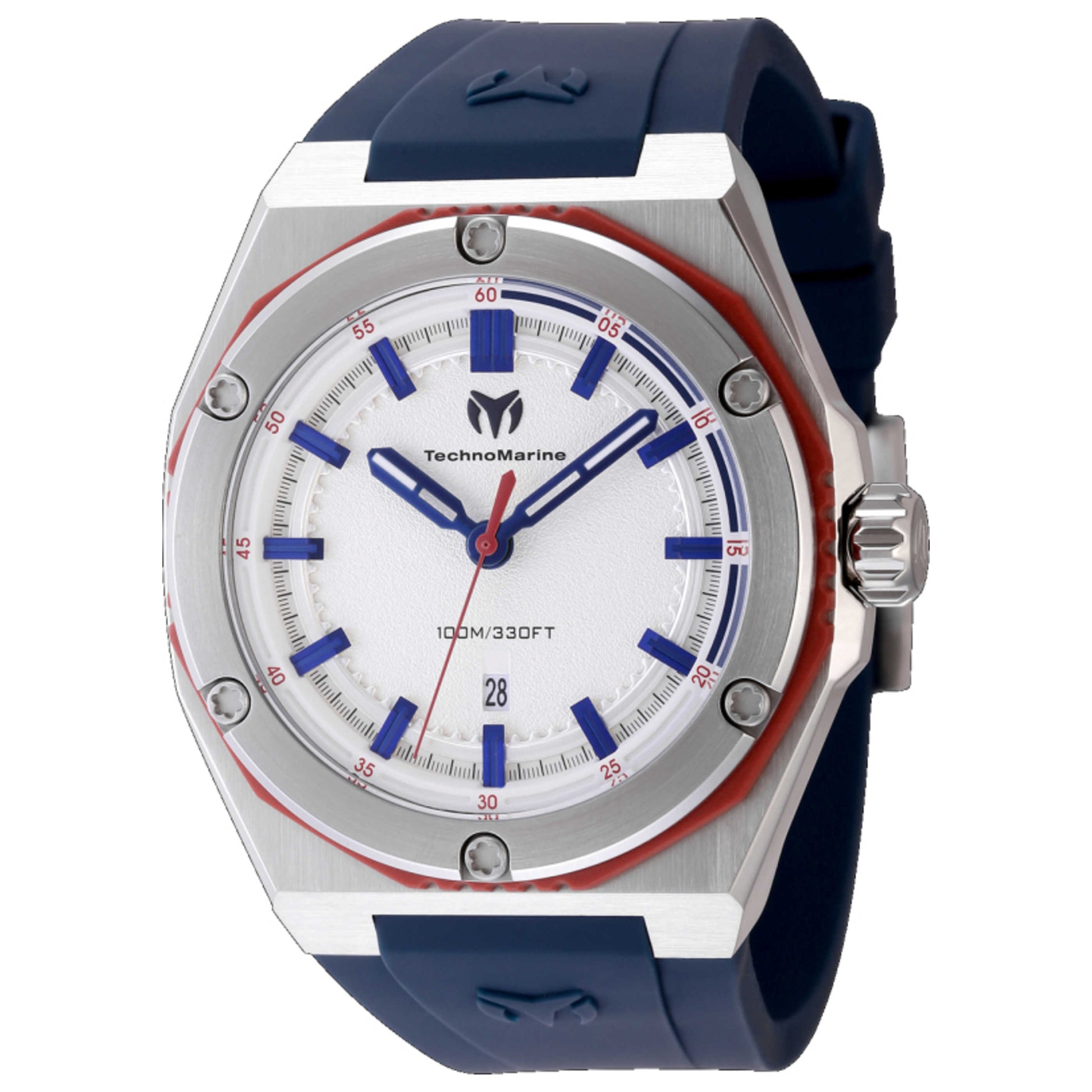 Front view of TechnoMarine Coral Legacy Men's Quartz Watch TM-416091