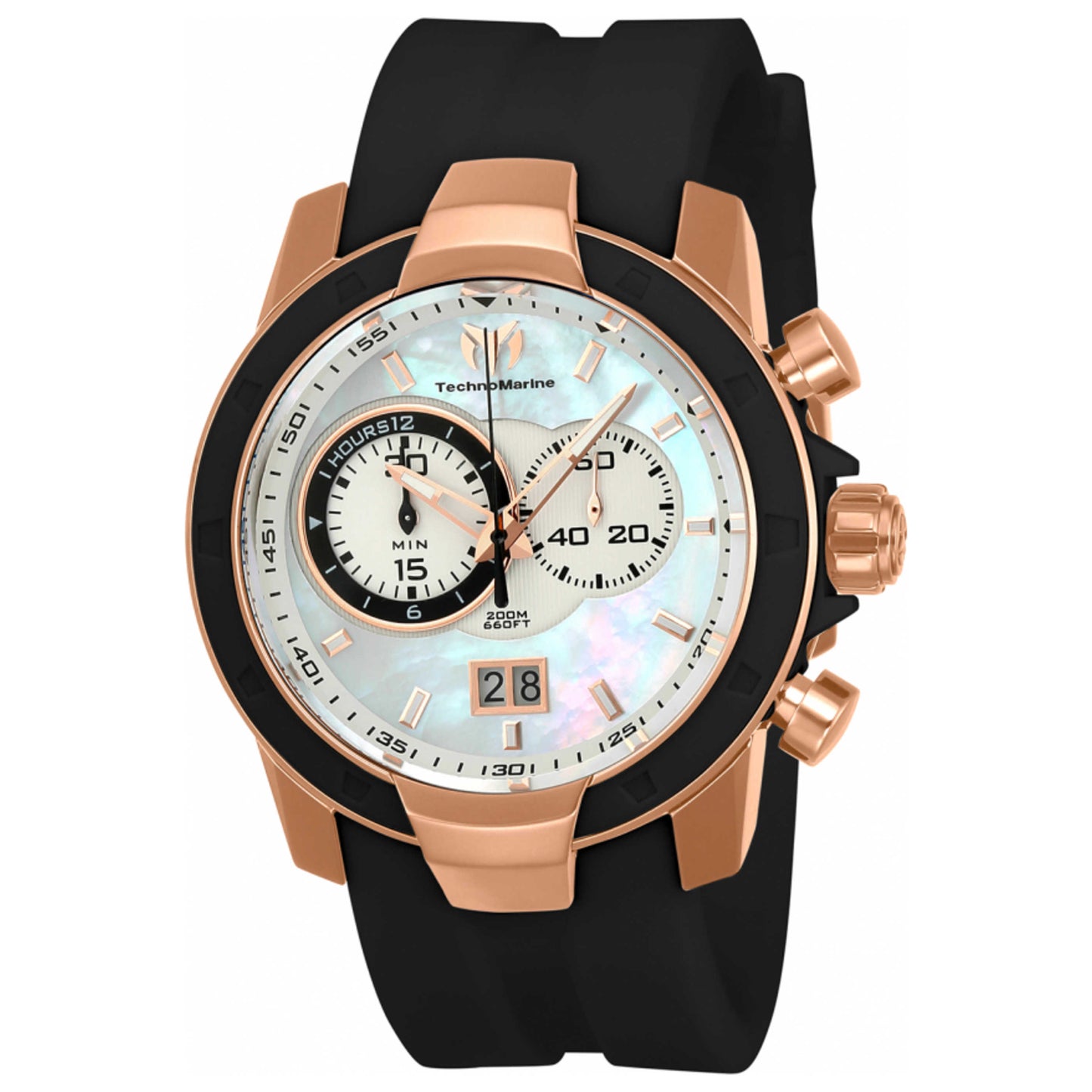 Front view of TechnoMarine UF6 Men's Quartz Watch TM-615010