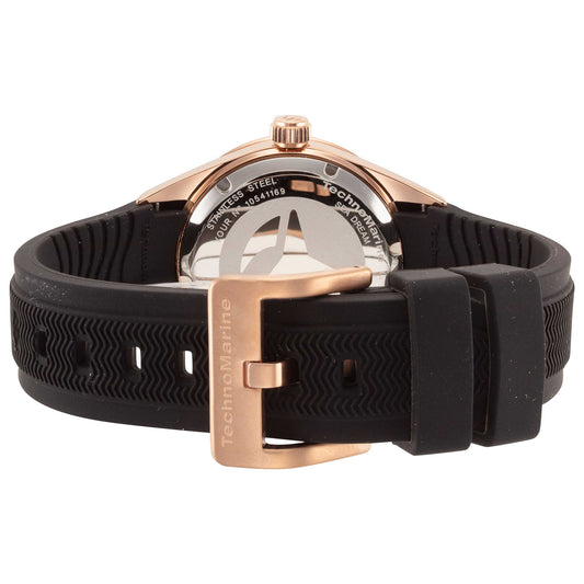 Back view of TechnoMarine Sea Men's Quartz Watch TM-719026
