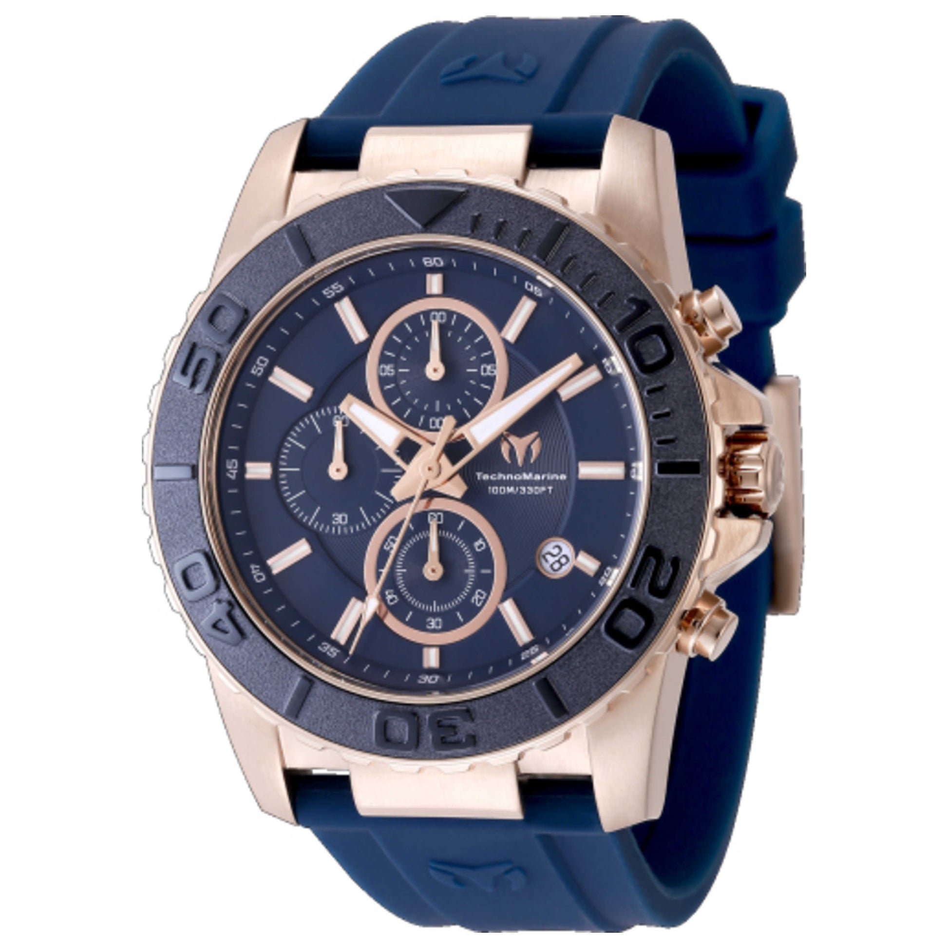 Front view of TechnoMarine Sea Men's Quartz Watch TM-725008