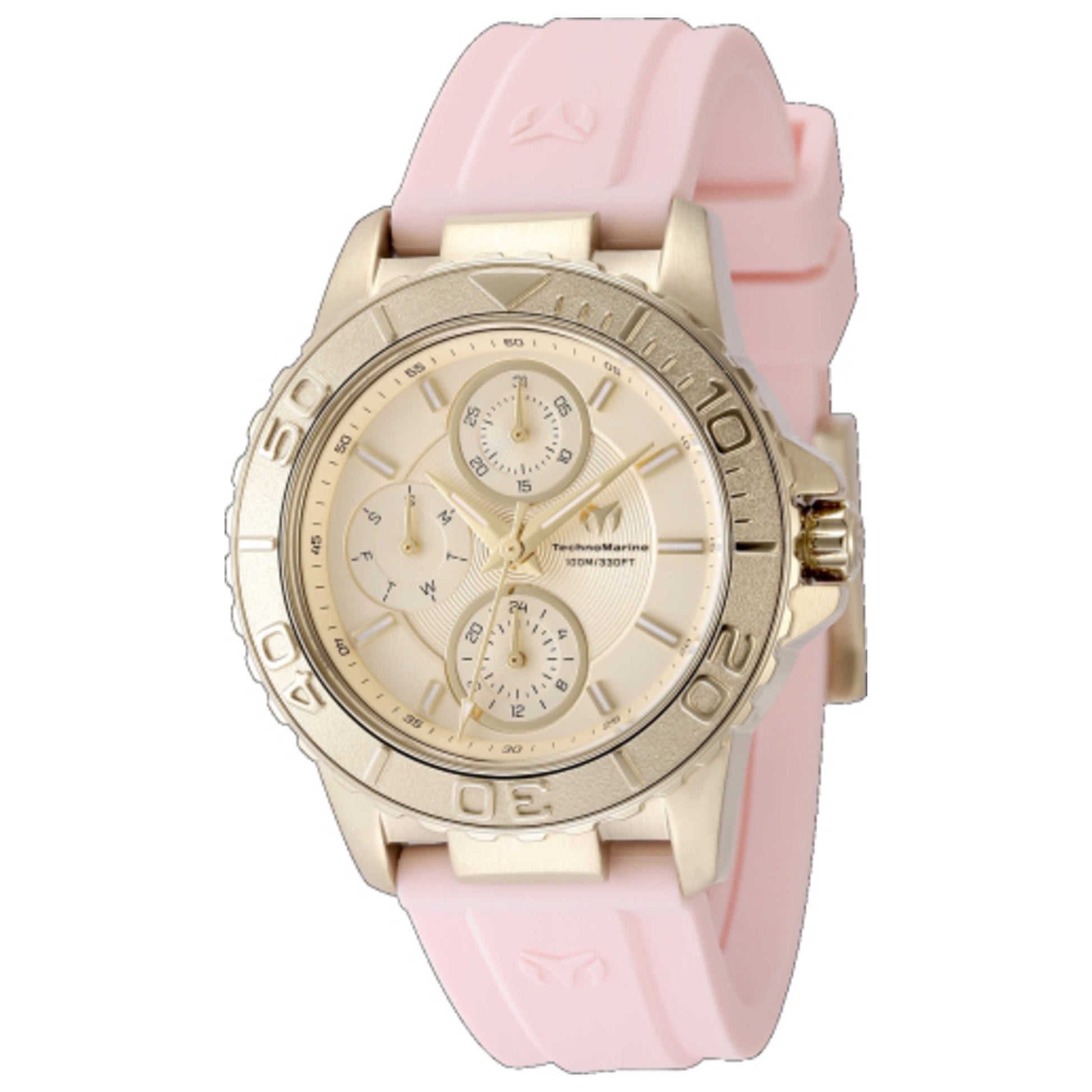 Front view of TechnoMarine Sea Women's Quartz Watch TM-725018