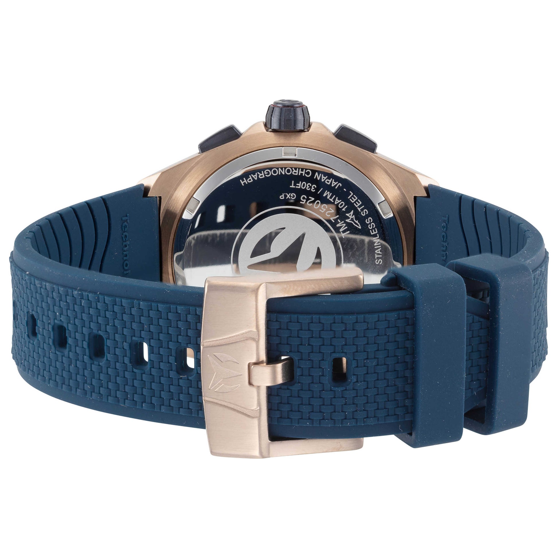 Back view of TechnoMarine Seven Seas Men's Quartz Watch TM-725025