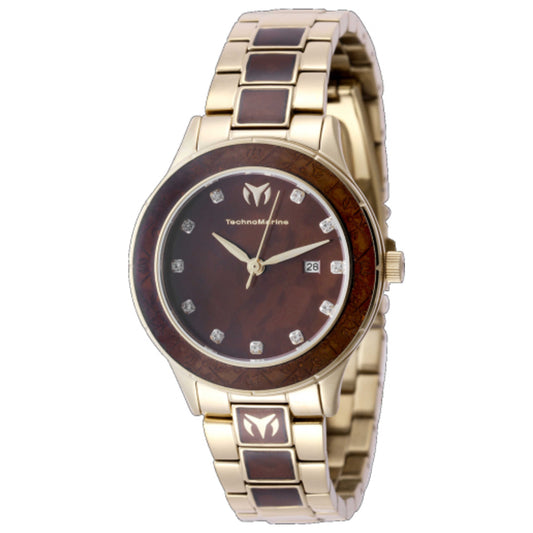 Front view of TechnoMarine Sea Women's Quartz Watch TM-725058