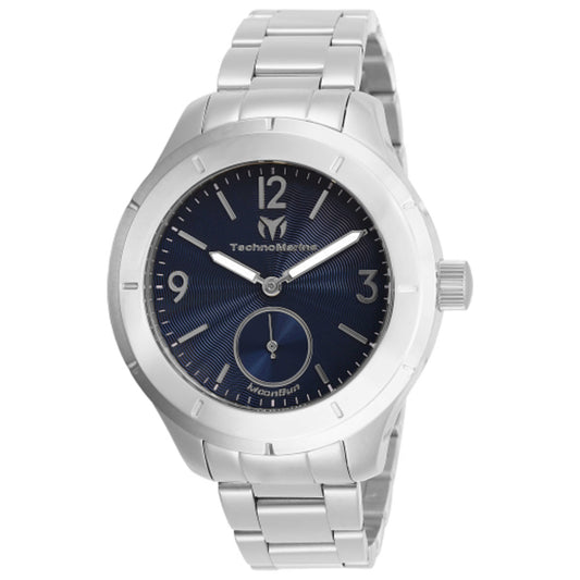 Front view of TechnoMarine MoonSun Men's Quartz Watch TM-818001
