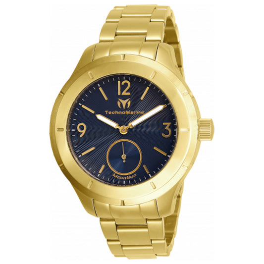 Front view of TechnoMarine Moonsun Men's Quartz Watch TM-818002