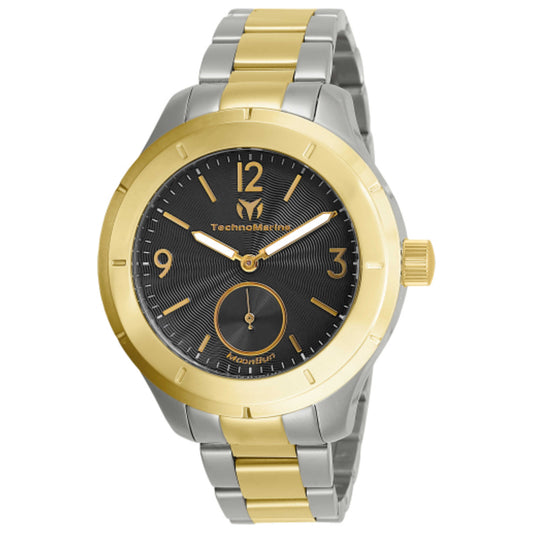 Front view of TechnoMarine Moonsun Men's Quartz Watch TM-818004