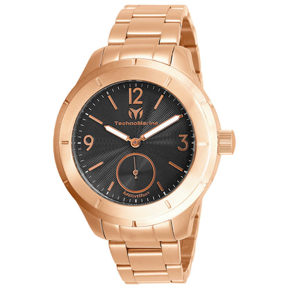 Front view of TechnoMarine MoonSun Men's Quartz Watch TM-818007