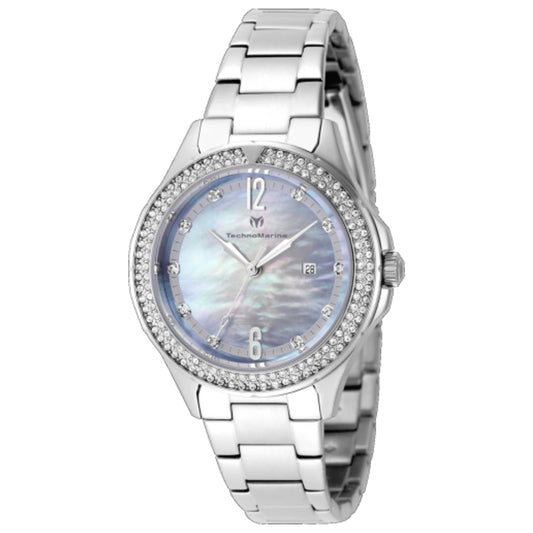 Front view of TechnoMarine Luna Women's Quartz Watch TM-826007