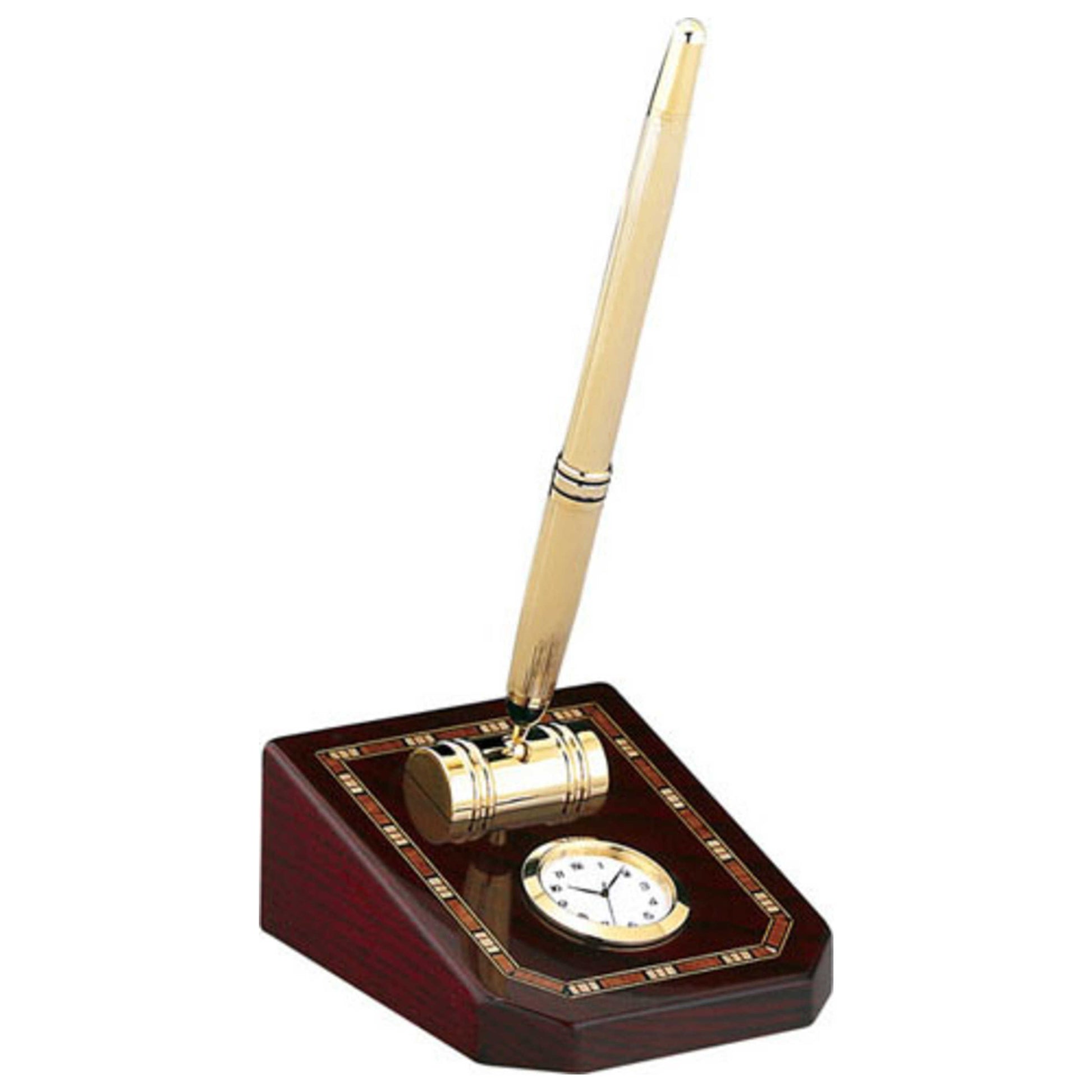Front view of Seth Thomas Desk Clock Clock TMH001832