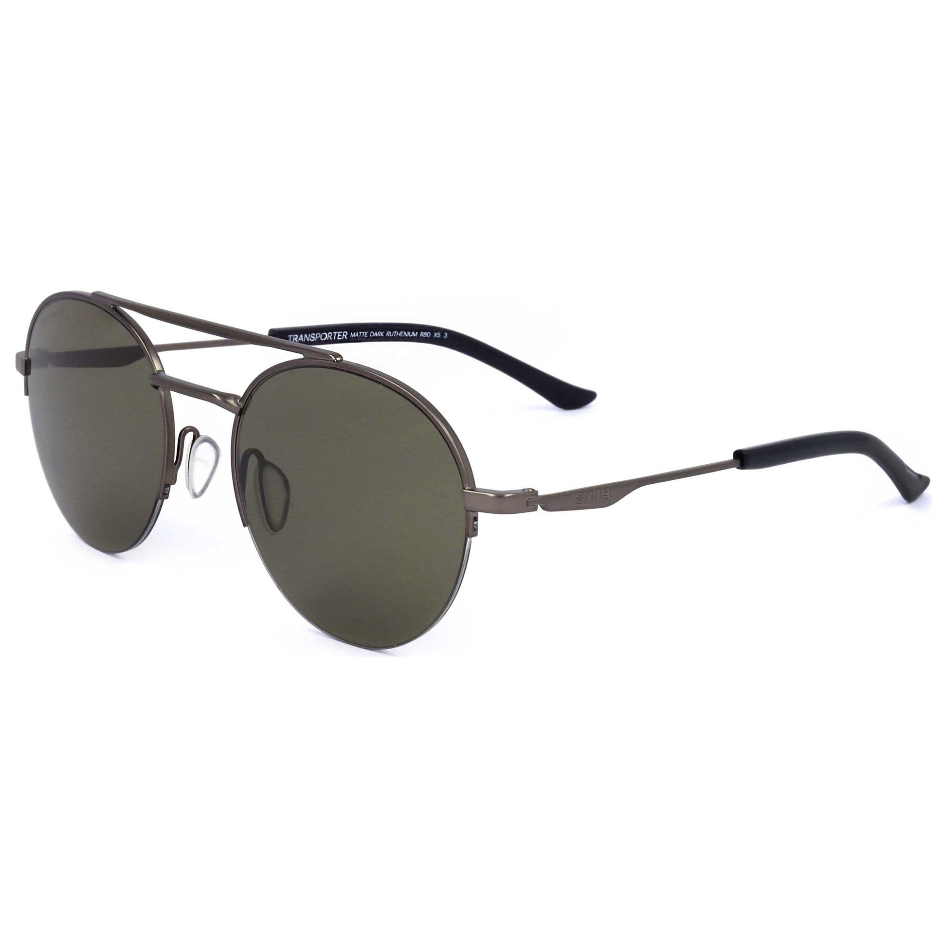Front view of Smith Optics Unisex Sunglasses TRANSPORTER-R80-52