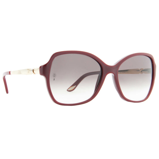 Front view of Cartier Fashion Women's Sunglasses TRINITY-ESW00015-56