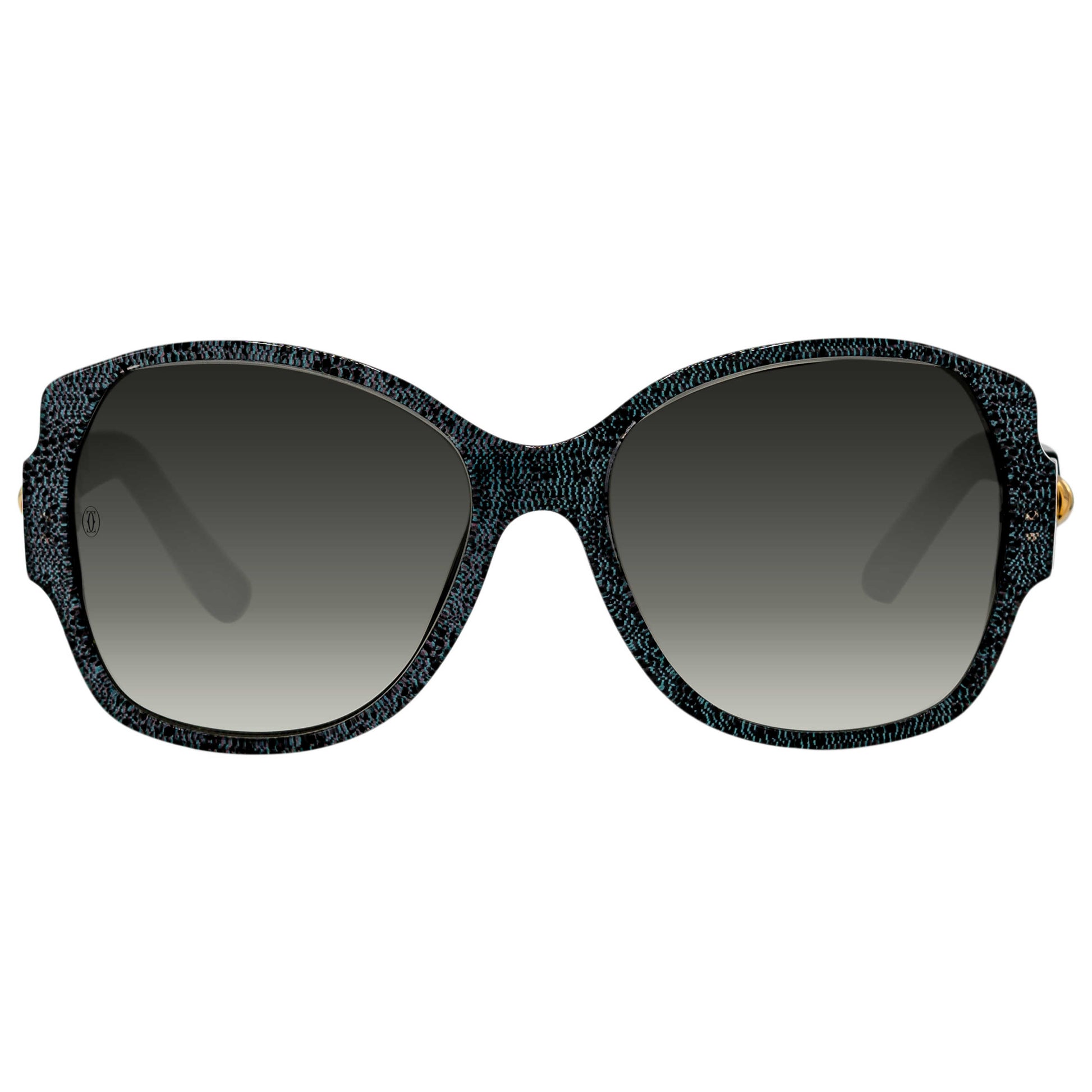 Cartier Fashion Women's Sunglasses TRINITY-T8200913-LTD-P-55-55 - Image #2