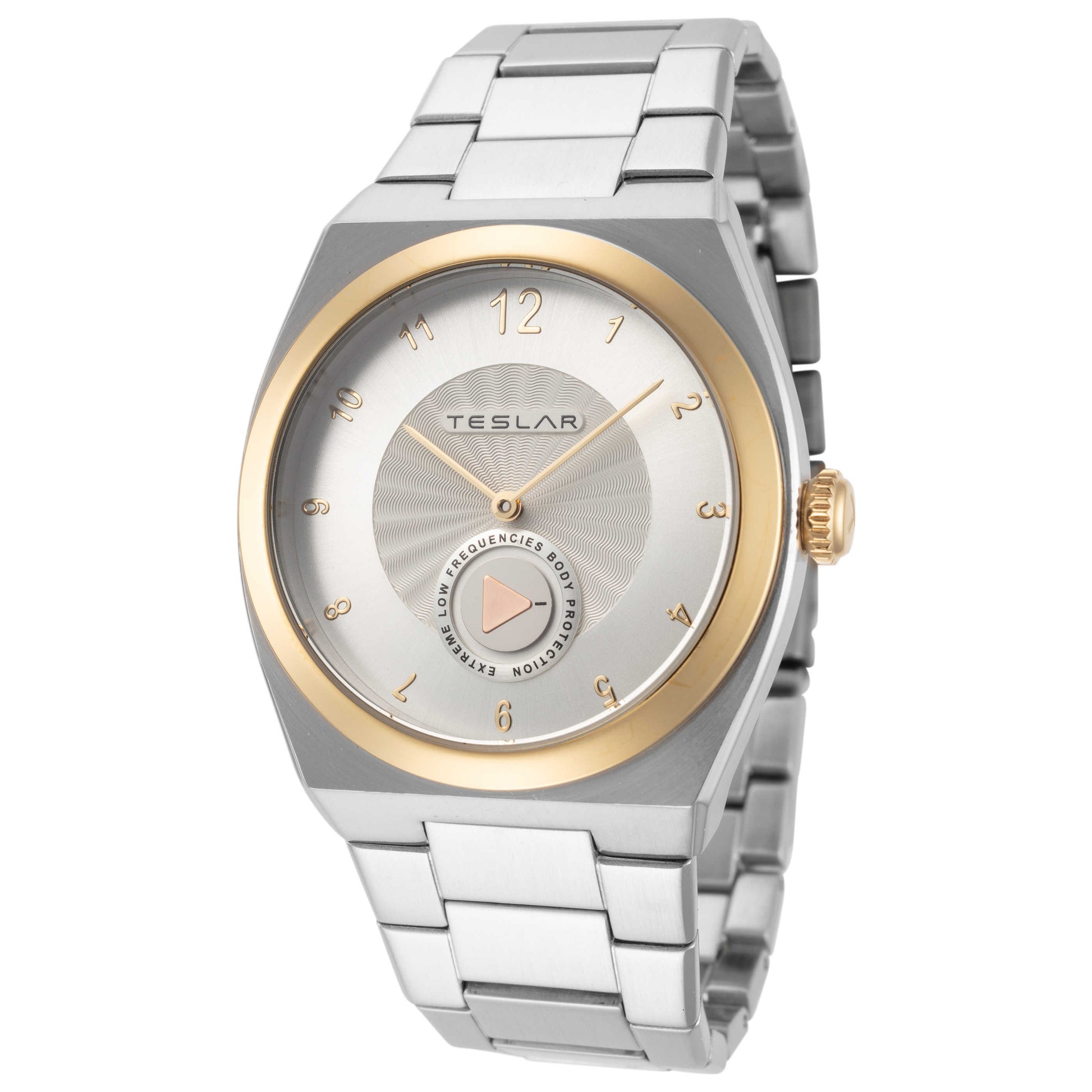 Front view of Teslar Re-Balance T-5 Men's Quartz Watch TW-013