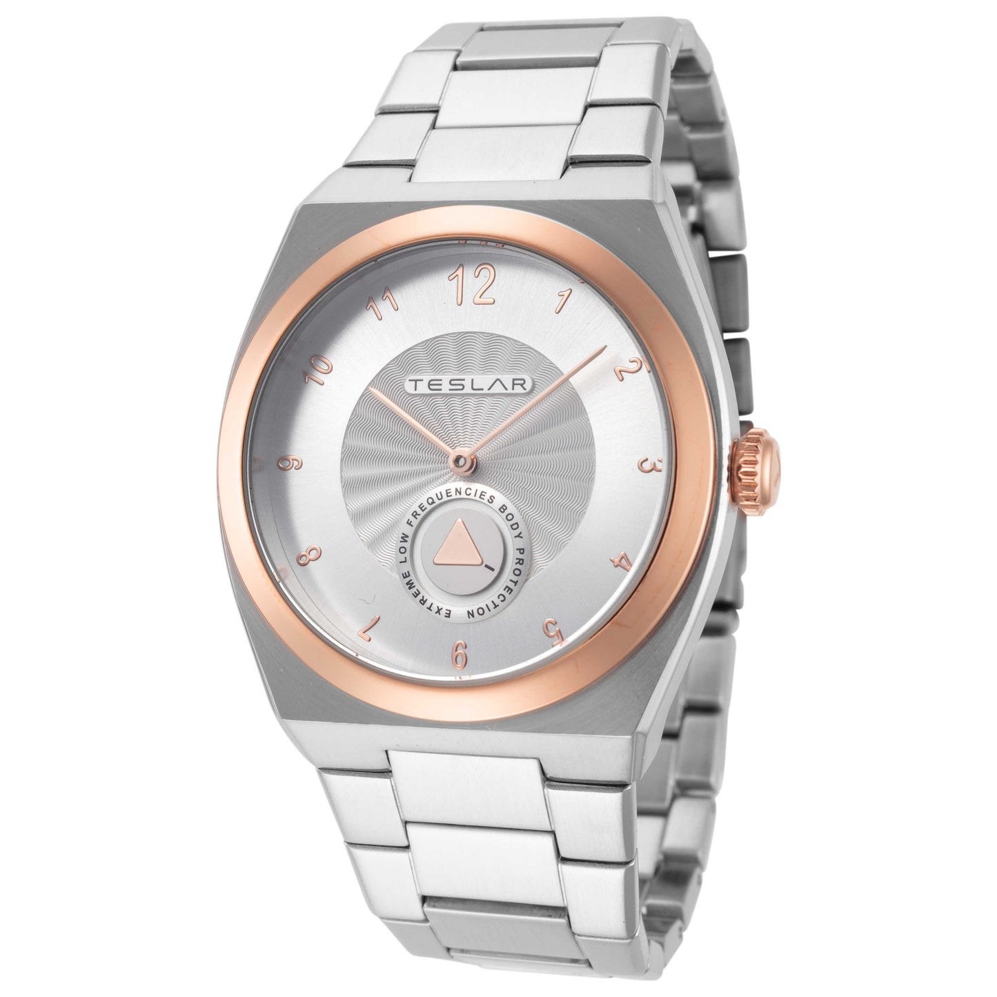Front view of Teslar Re-Balance T-5 Men's Quartz Watch TW-014