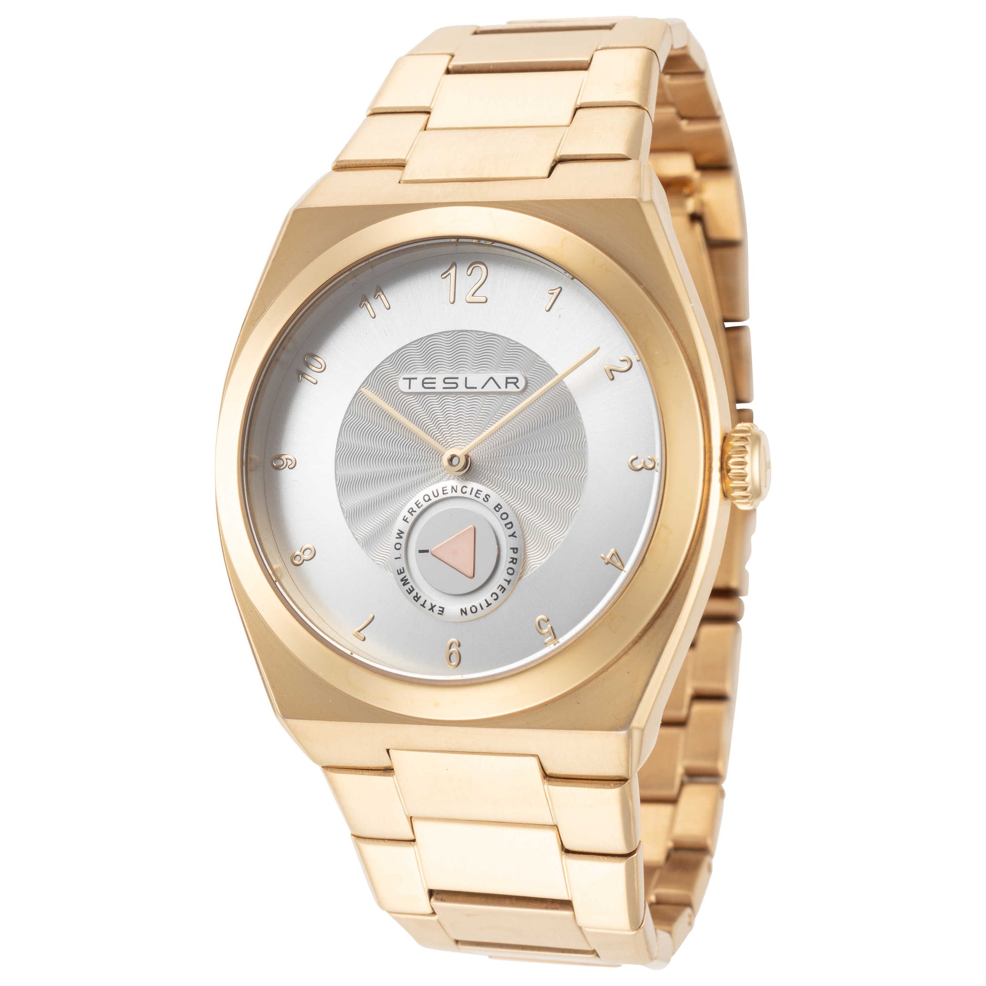 Front view of Teslar Re-Balance T-5 Men's Quartz Watch TW-015