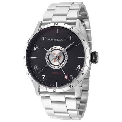 Front view of Teslar Re-Balance T-7 Men's Quartz Watch TW-019