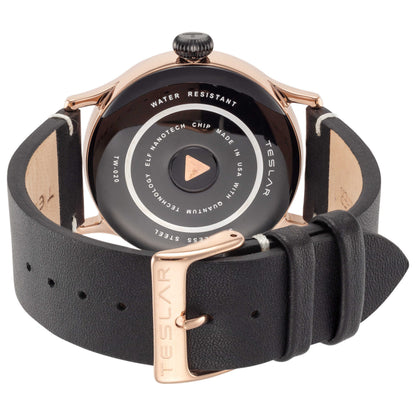 Back view of Teslar Re-Balance T-7 Men's Quartz Watch TW-020
