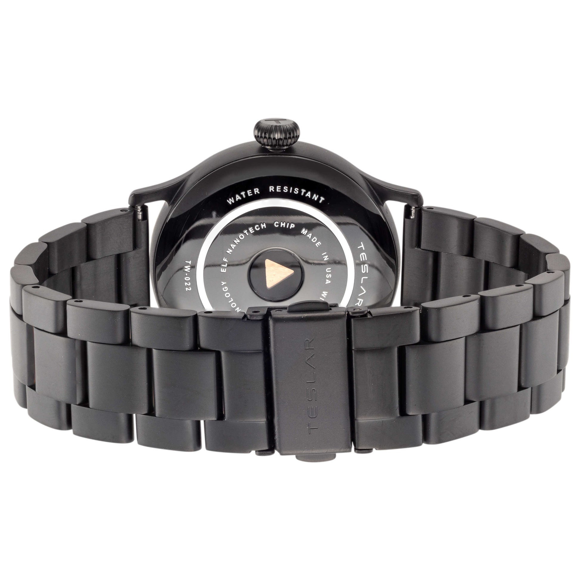 Back view of Teslar Re-Balance T-7 Men's Quartz Watch TW-022