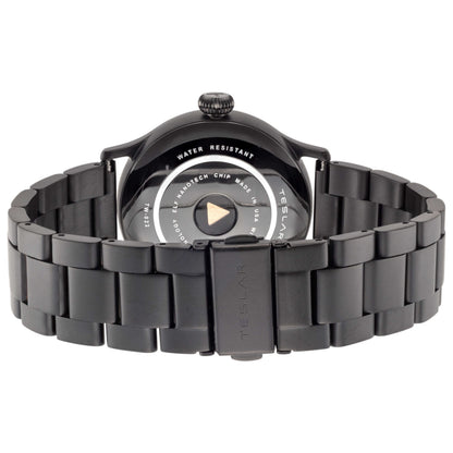 Back view of Teslar Re-Balance T-7 Men's Quartz Watch TW-022