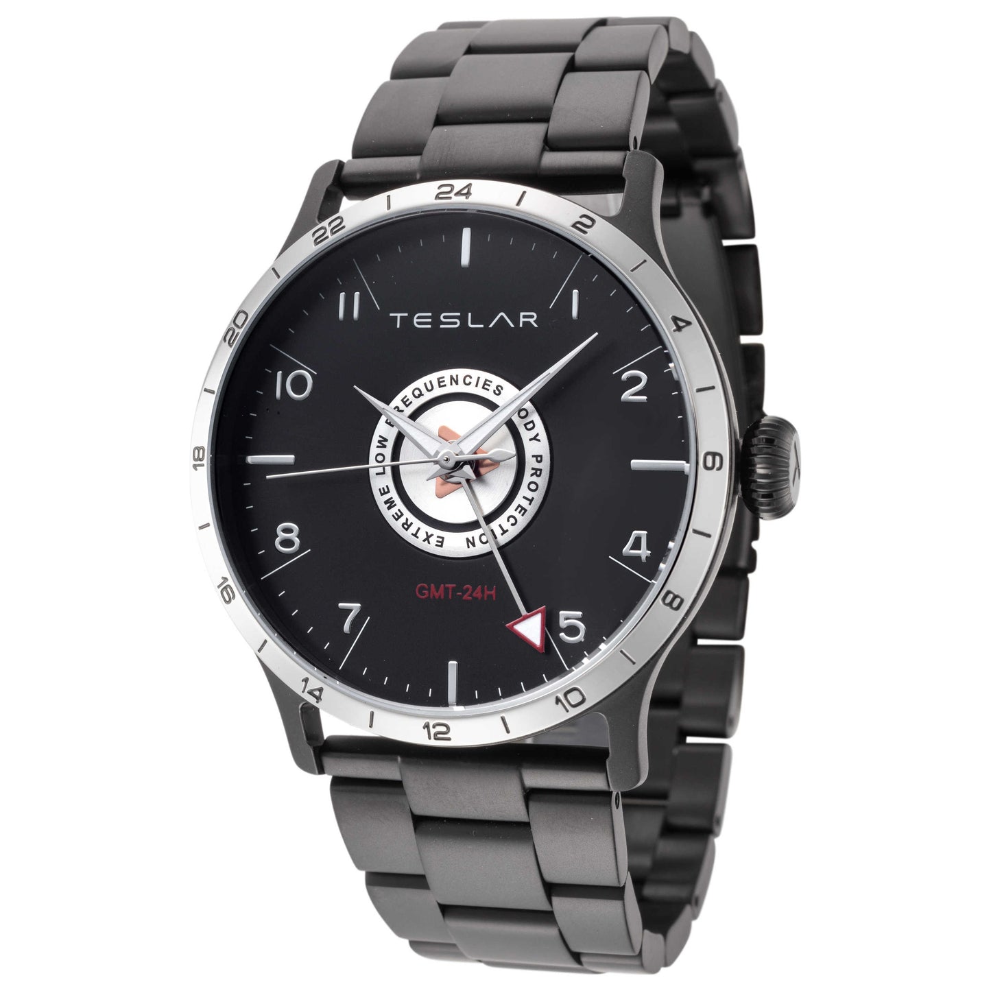 Front view of Teslar Re-Balance T-7 Men's Quartz Watch TW-022