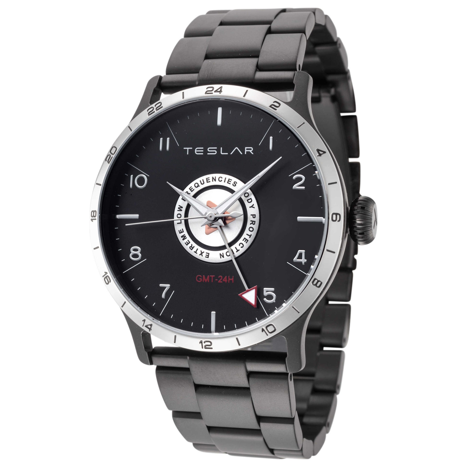 Front view of Teslar Re-Balance T-7 Men's Quartz Watch TW-022