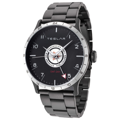 Front view of Teslar Re-Balance T-7 Men's Quartz Watch TW-022