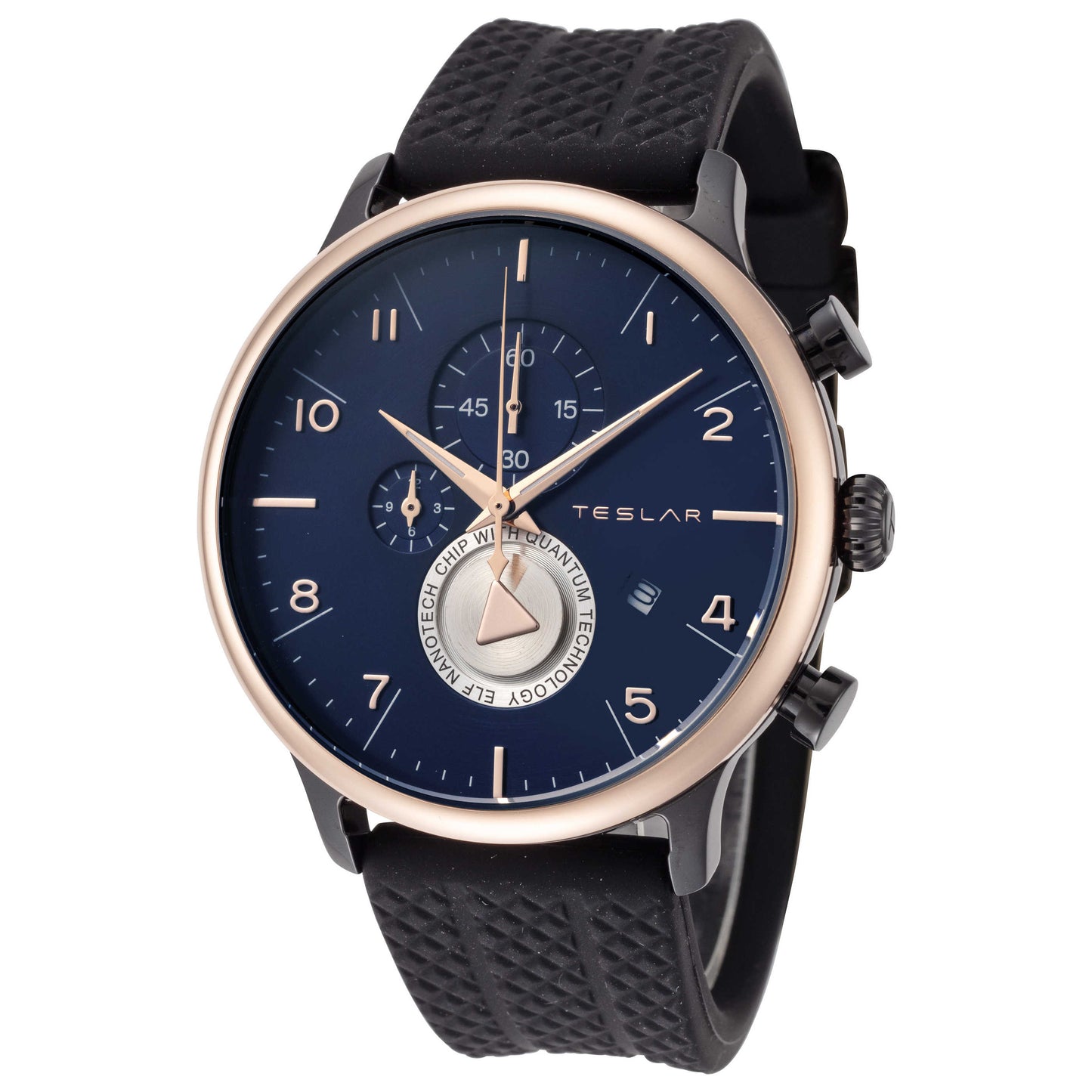 Front view of Teslar Re-Balance T-8 Men's Quartz Watch TW-027