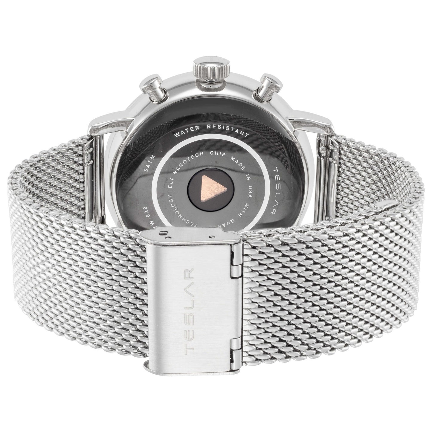 Back view of Teslar Re-Balance T-6 Men's Quartz Watch TW-029