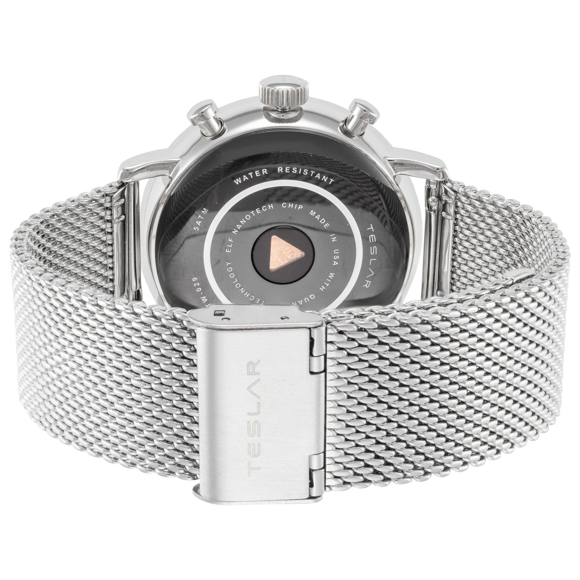 Back view of Teslar Re-Balance T-6 Men's Quartz Watch TW-029