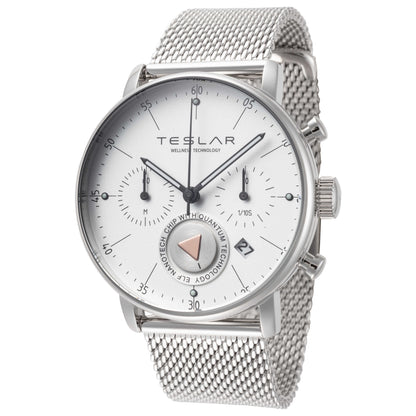 Front view of Teslar Re-Balance T-6 Men's Quartz Watch TW-029