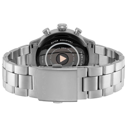 Back view of Teslar Re-Balance T-4 Men's Quartz Watch TW-034