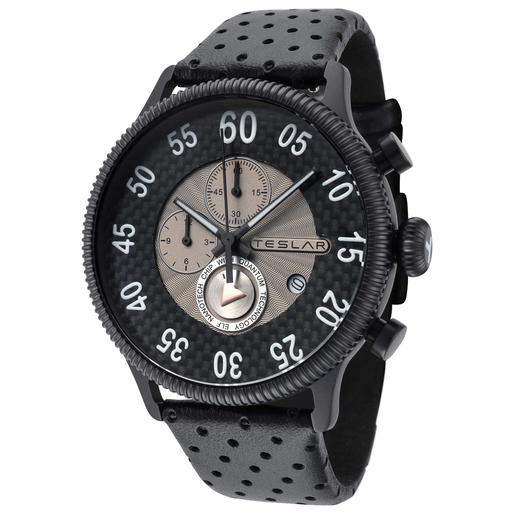 Front view of Teslar Re-Balance T-4 Men's Quartz Watch TW-035